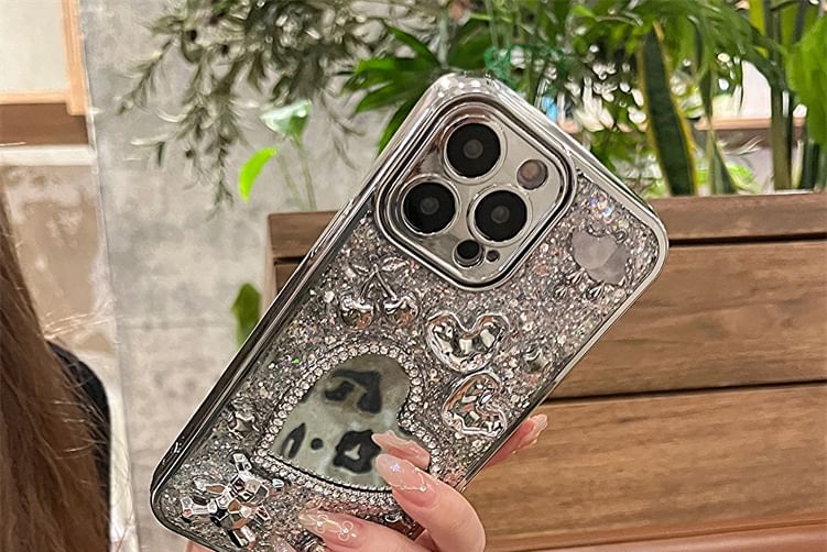Heart Case Set Phone / Mirrored Strap