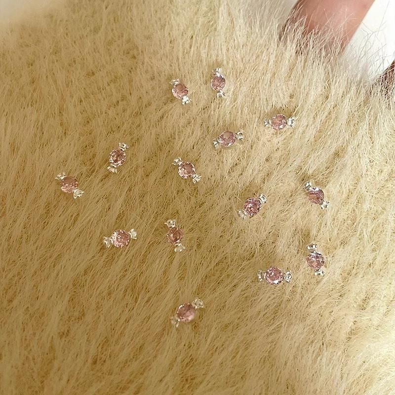 Stud Rhinestone Candy Ear