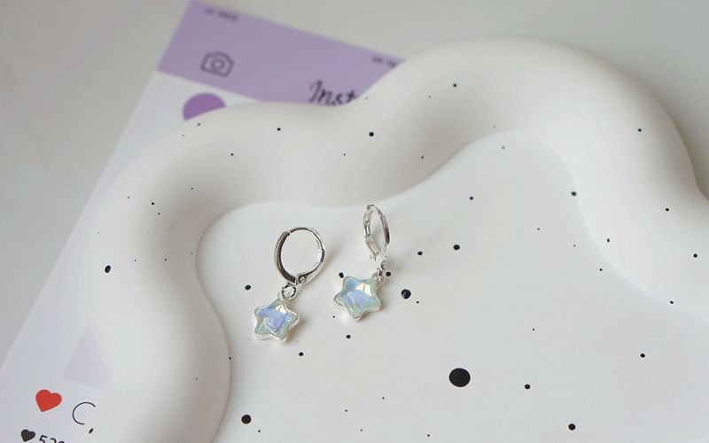 Star Drop Earring