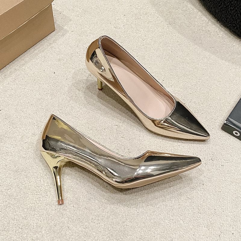 (Various Pumps Stiletto Pointed Designs)