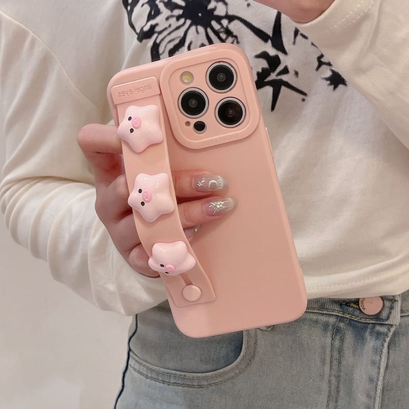 Case Phone Strap Pig
