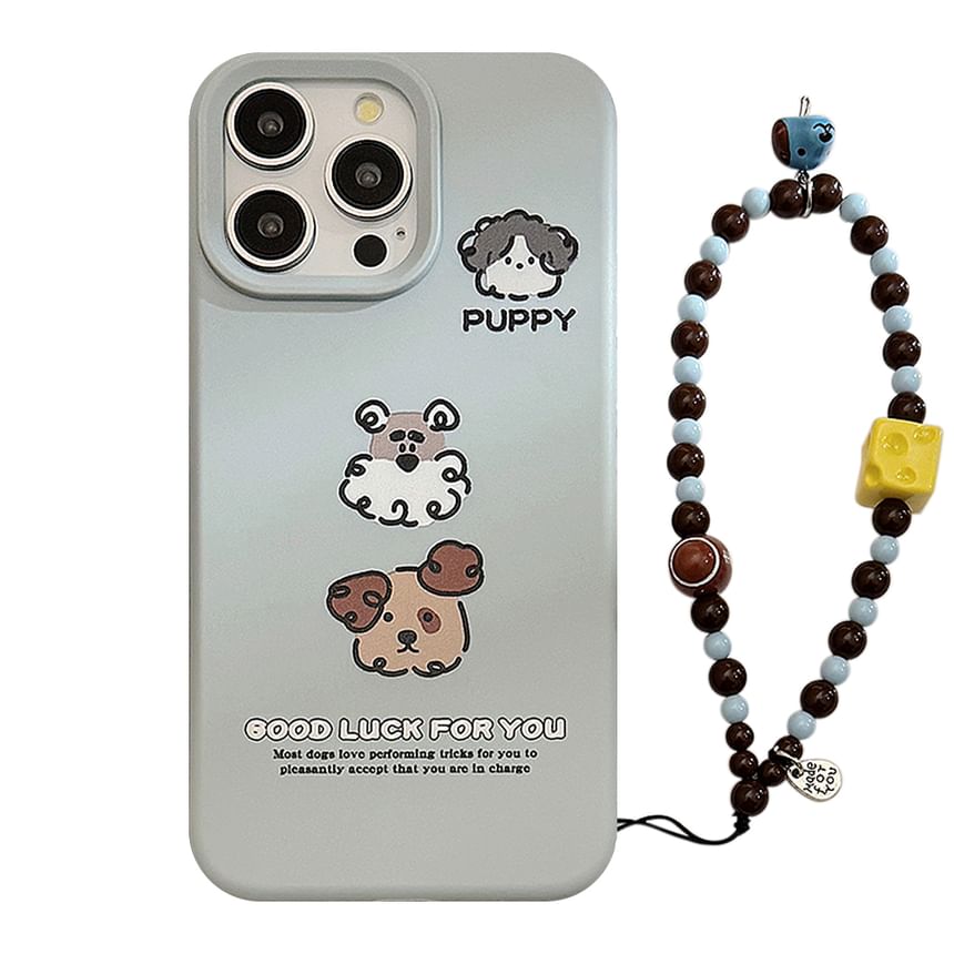 Bead / Phone Dog Set Case Strap