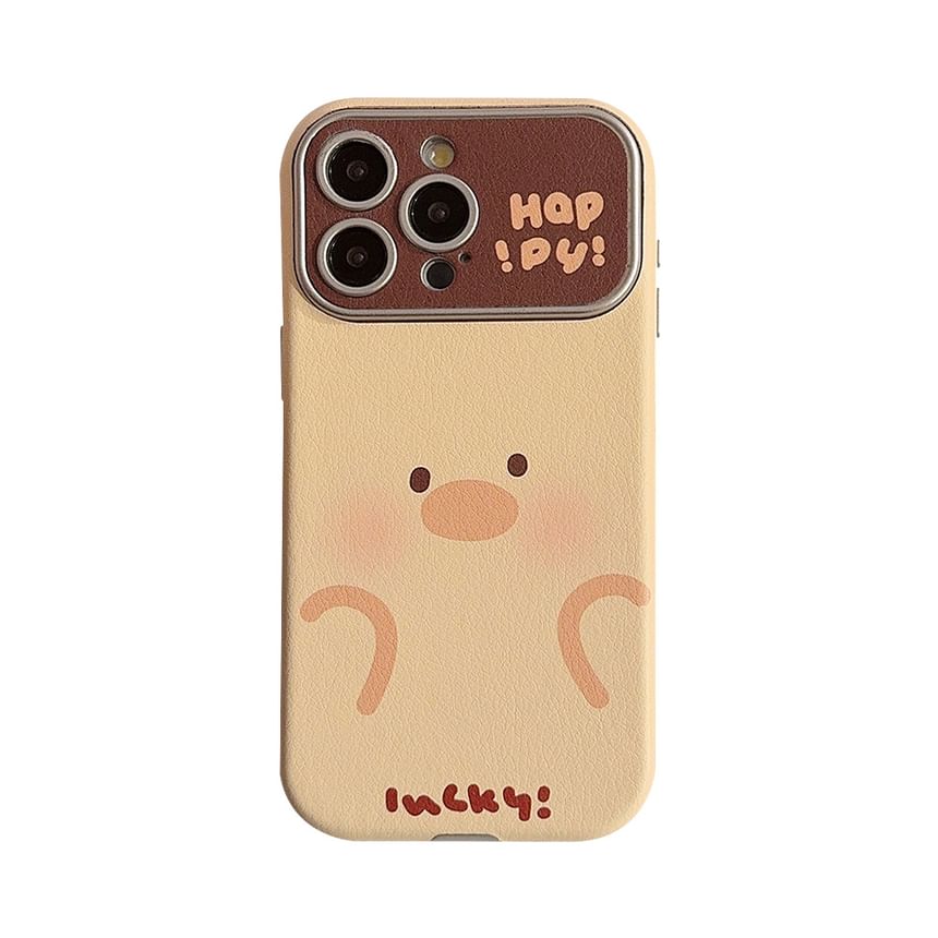 Faux Animal Phone Case Leather