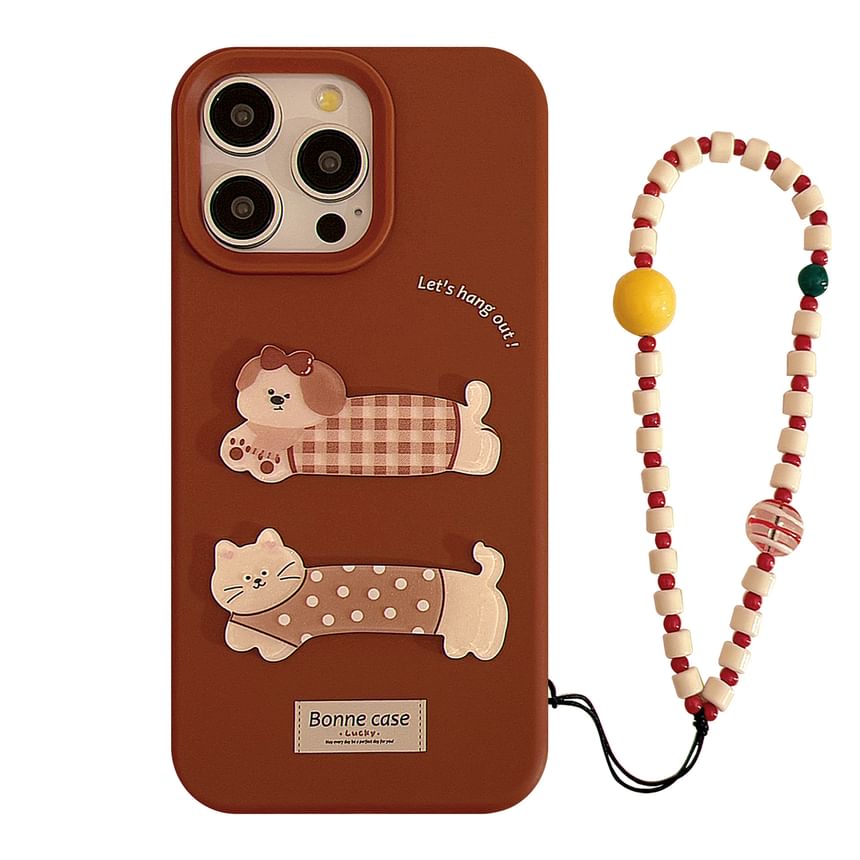Phone Set Strap Animal / Case