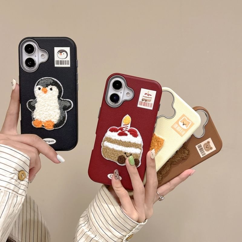 Phone Case Embroidered