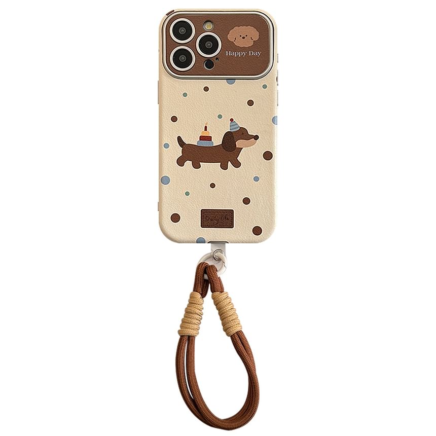 Set Strap Dog Phone Case /