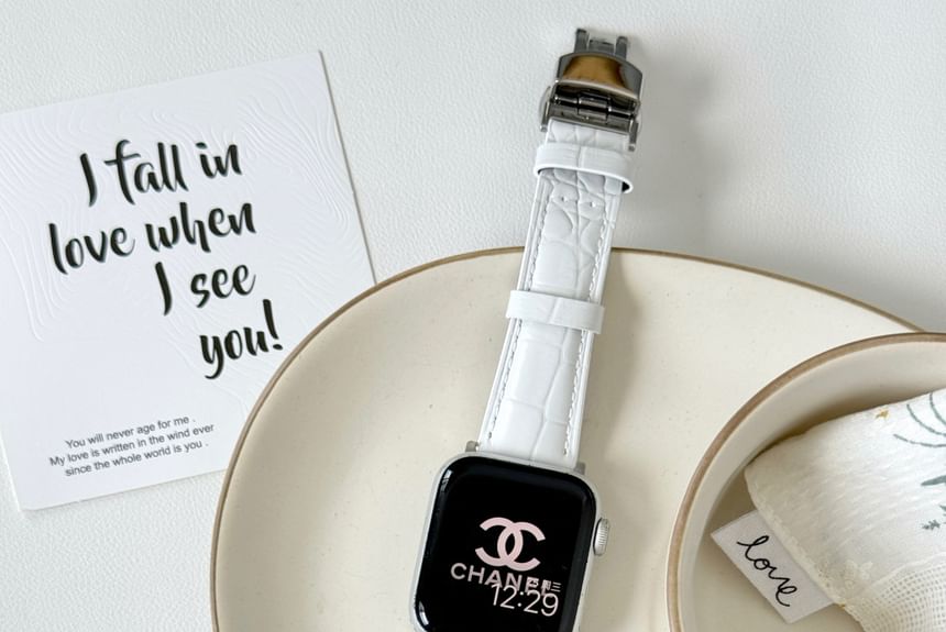 Apple Genuine Leather Watch Band