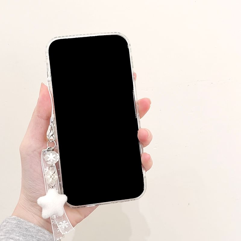 / Case Phone Set Charm Penguin