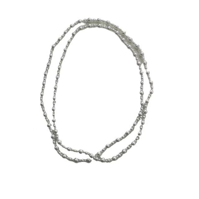 Pearl Layered Beaded Faux Necklace