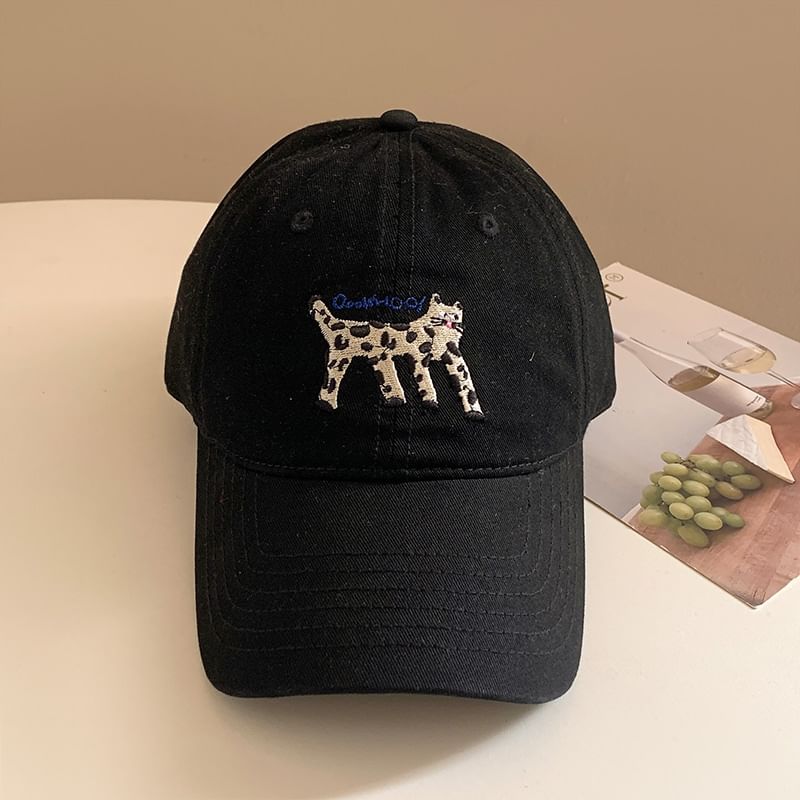 Cap Cat Embroidered Baseball