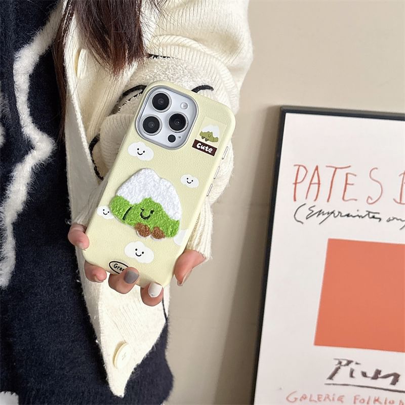 Mountain Embroidered Case Phone