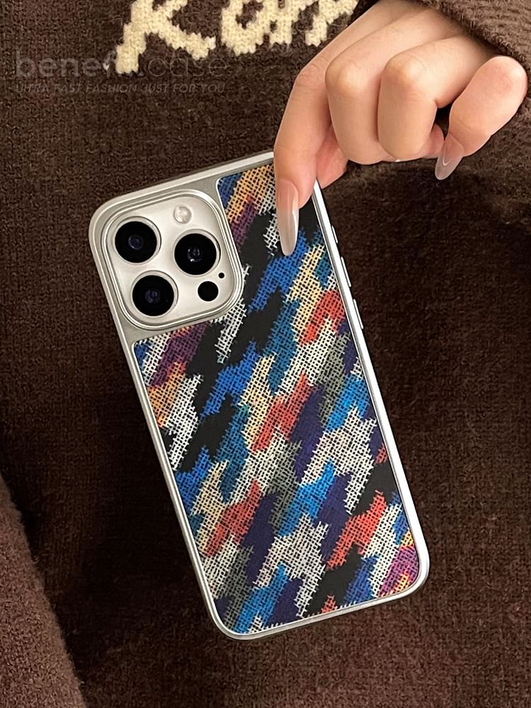 Strap Case / Phone Set Houndstooth