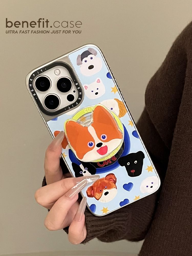 Dog Case Mirrored Phone