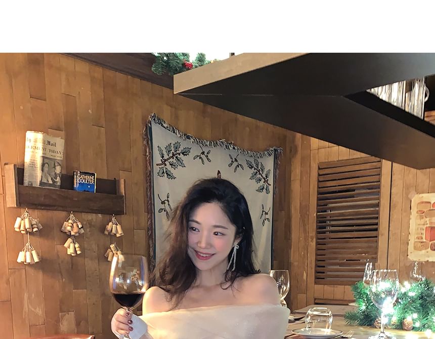 Beaded Silver Earring Bow 925 Stud Sterling