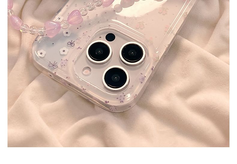 Strap Phone Floral Case / Set