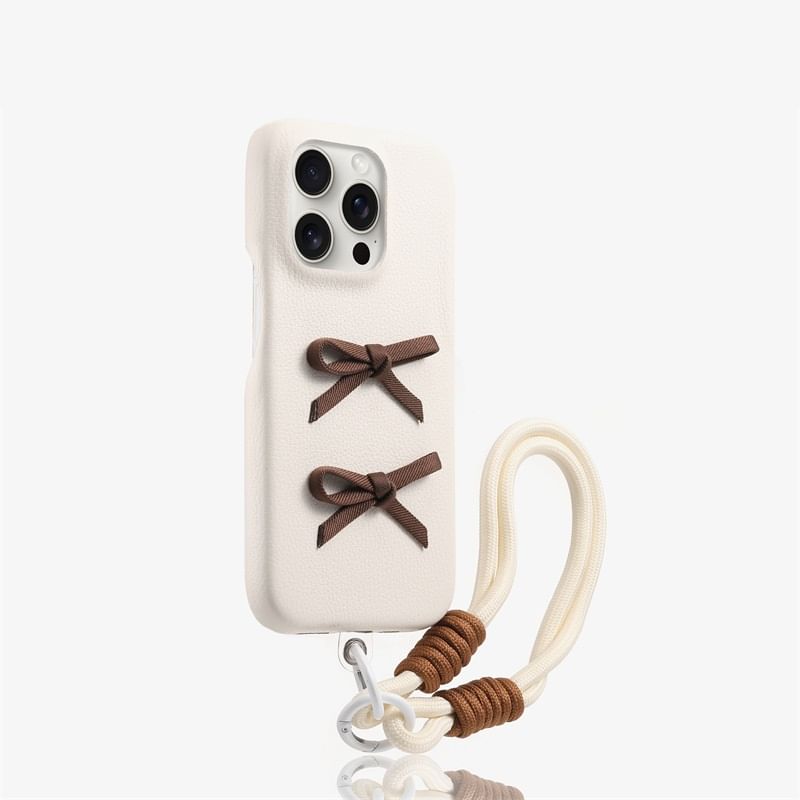 with Strap Case Ribbon Phone