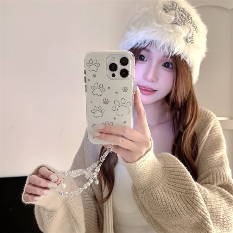 Dog Phone Set Strap Paw Case /