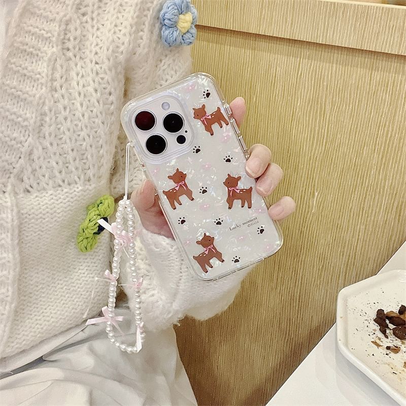 / Phone Deer Set Case Strap