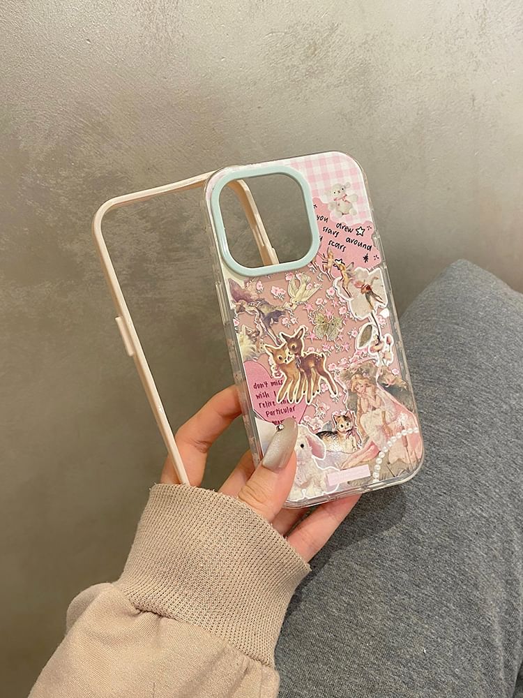 Animal Case Set Strap Phone /