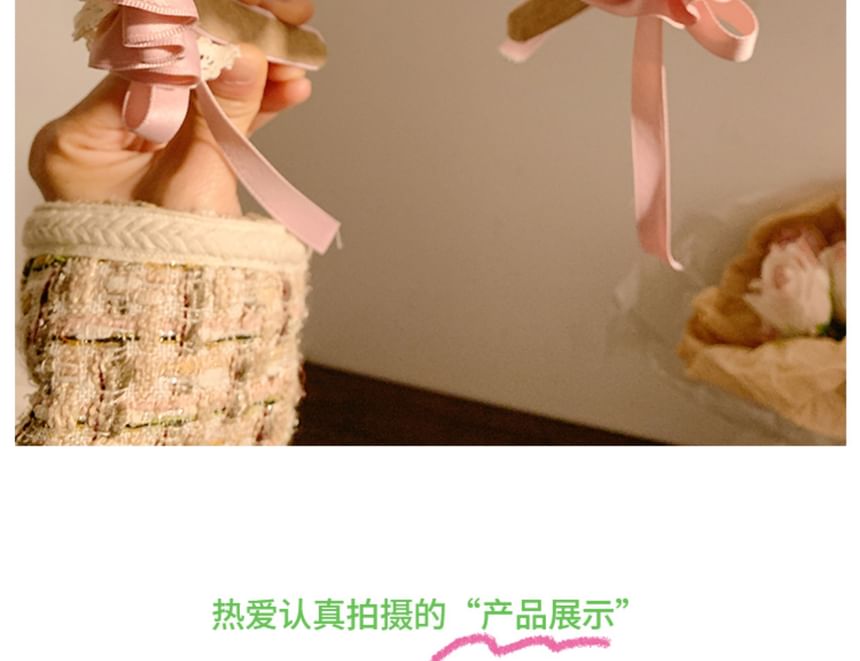 Ruffle Headband Bow