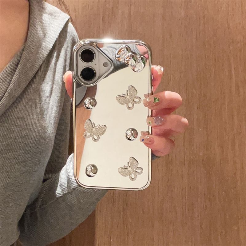 Case Strap Butterfly / Phone Mirrored Set