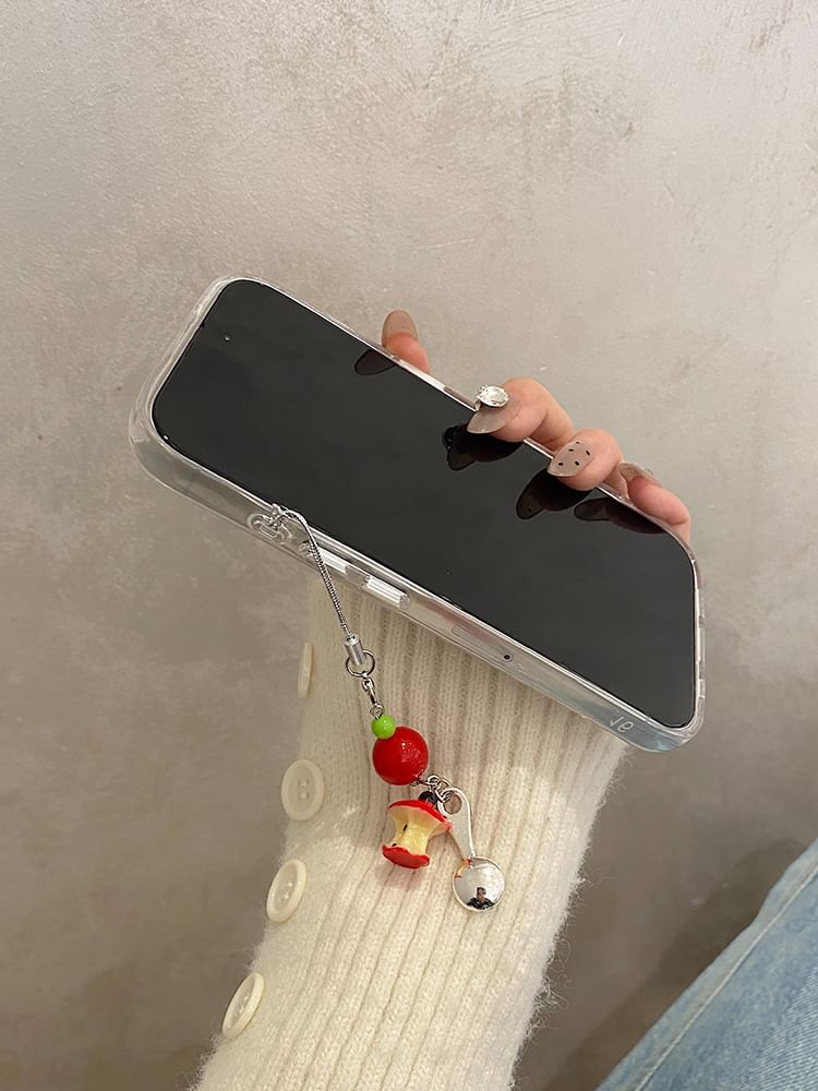 / Case Charm Phone Apple Set