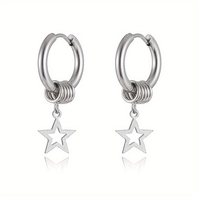 Star Alloy Earring Drop