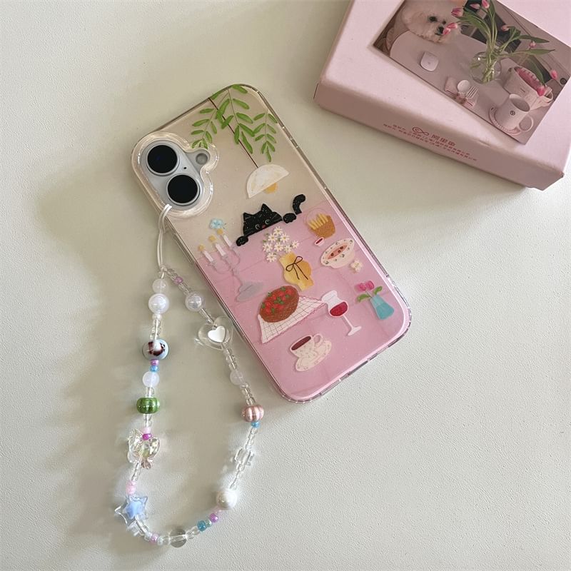 Cat Case Strap Set / Table Meal Phone