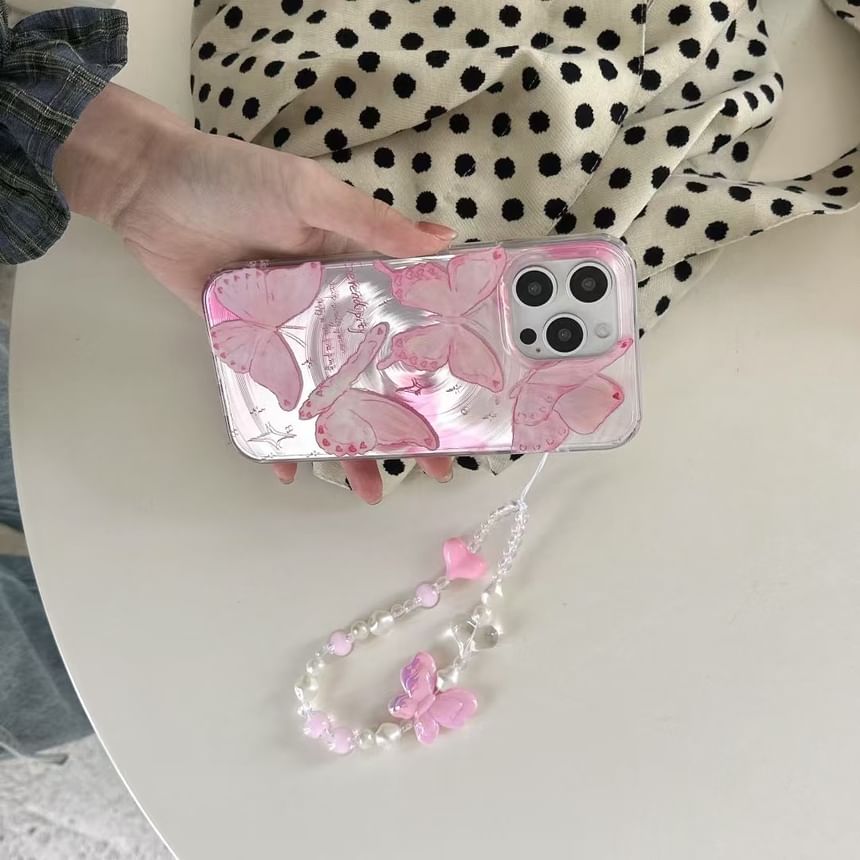 Case Phone Strap / Set Floral