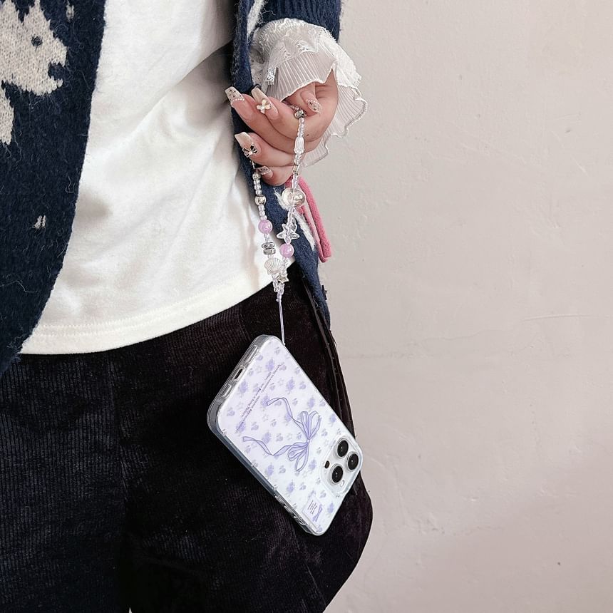Bow Strap / Case Phone Print Set