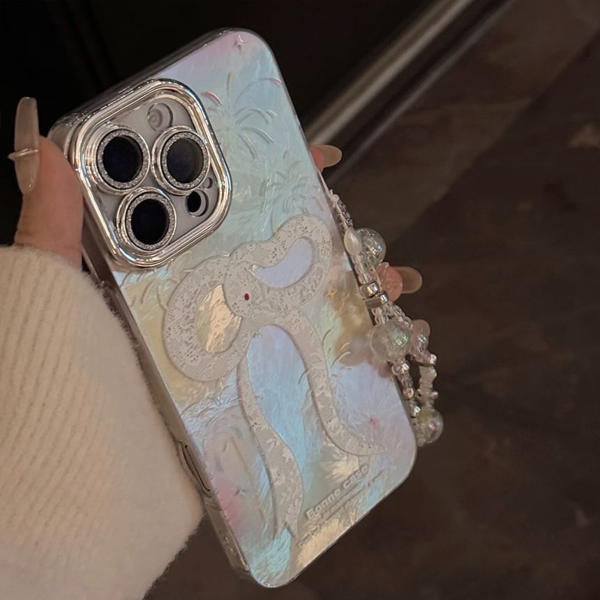 Bead Strap Snake Case / Print Set Phone