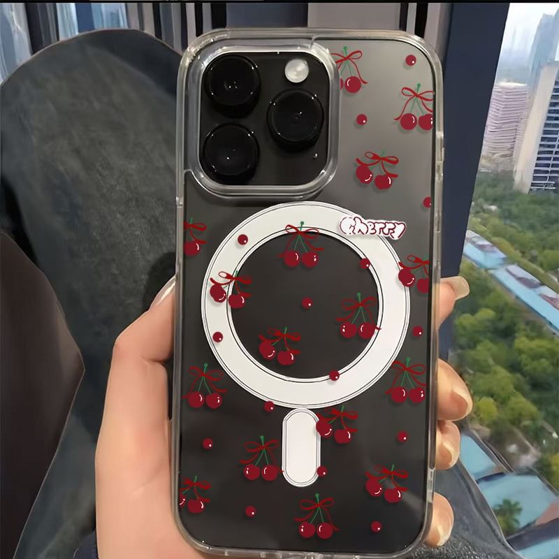 Case Print Cherry Phone