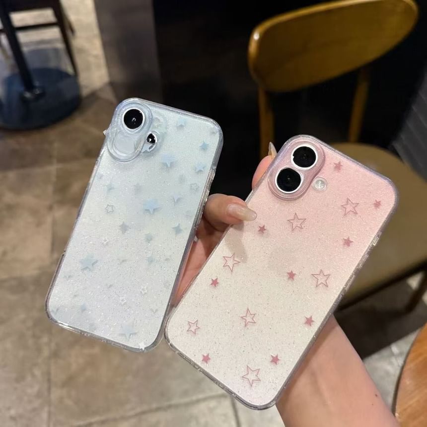 Phone Case Glitter Star