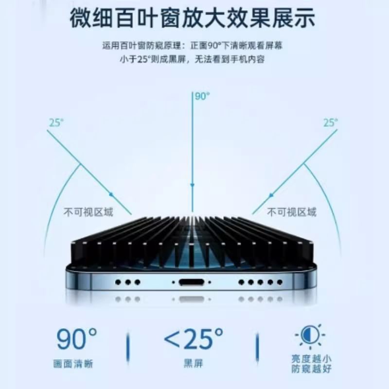 Privacy Screen Film Protector Tempered Glass 2: of Clear Set /