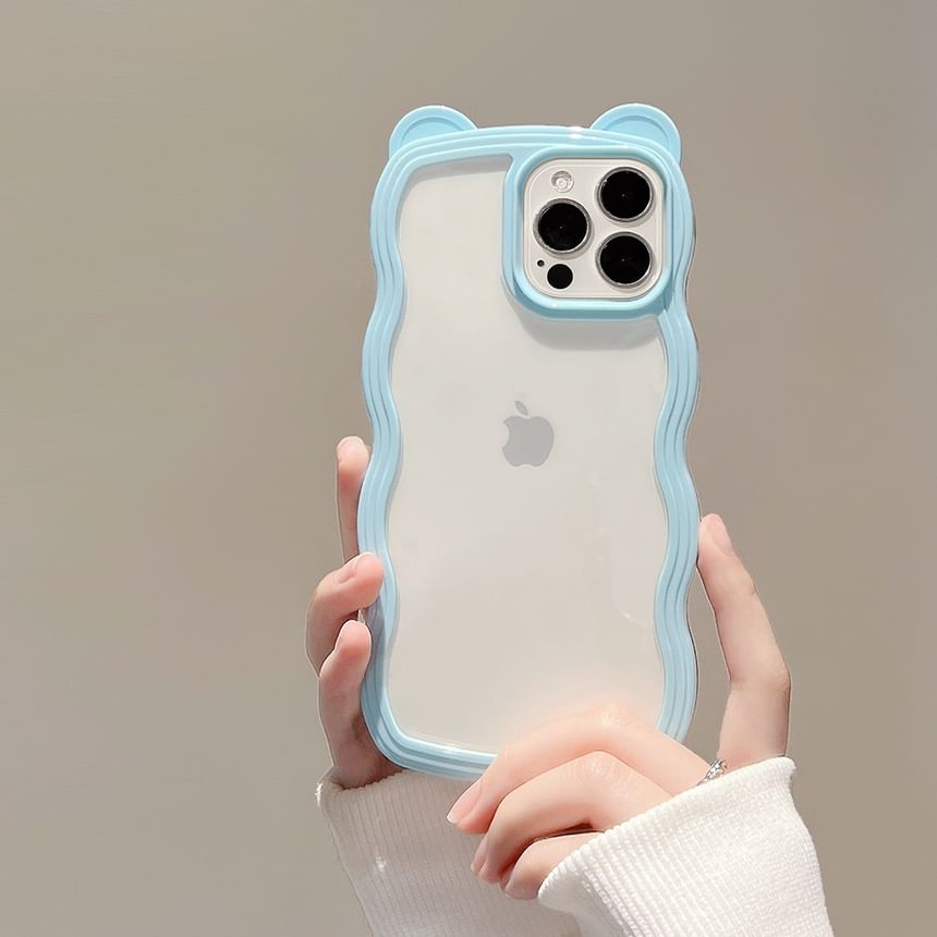 Ear iPhone Bear Transparent Case