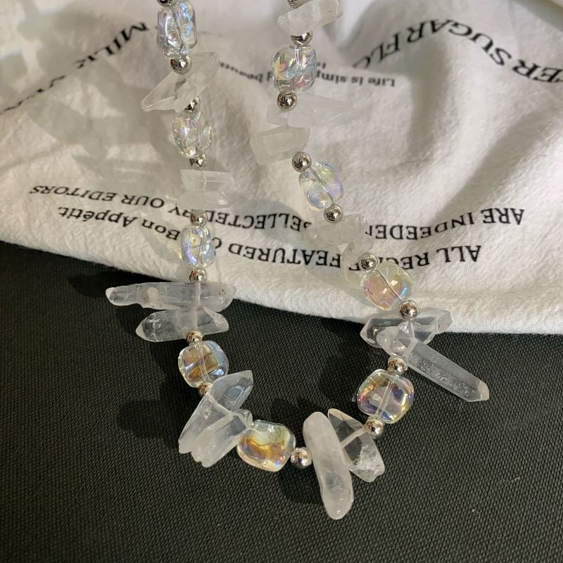 Necklace Crystal Bead Faux