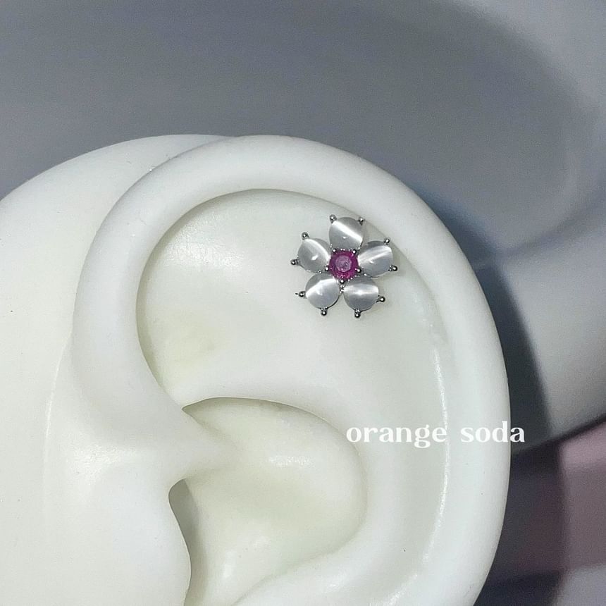 Earring Stud Rhinestone