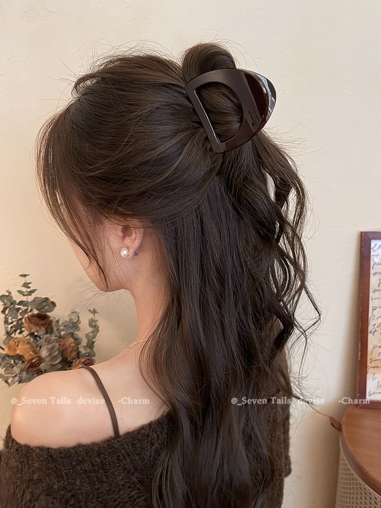 Hair Claw Plain Acrylic Clip