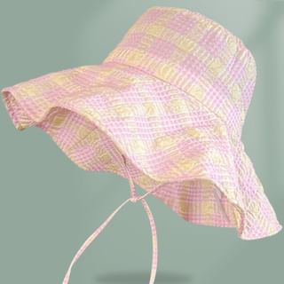 Plaid Sun Hat