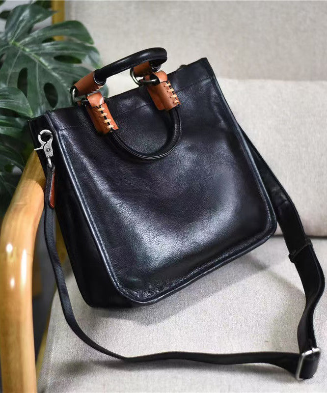 Large Retro Bag Message Leather Capacity New