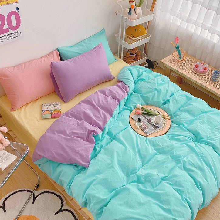 Rainbow Color Bedding Set