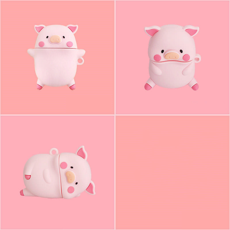 AirPods-Hülle mit Schweinchen-Motiv
