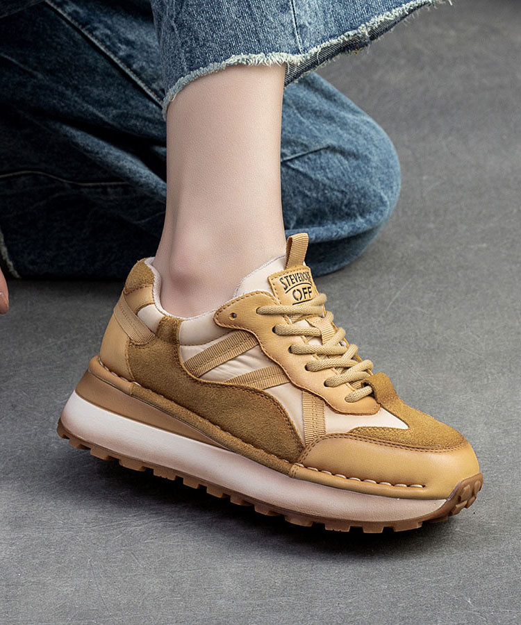 Chaussures à plateforme polyvalentes rouges pour femmes avec brides croisées DD1063