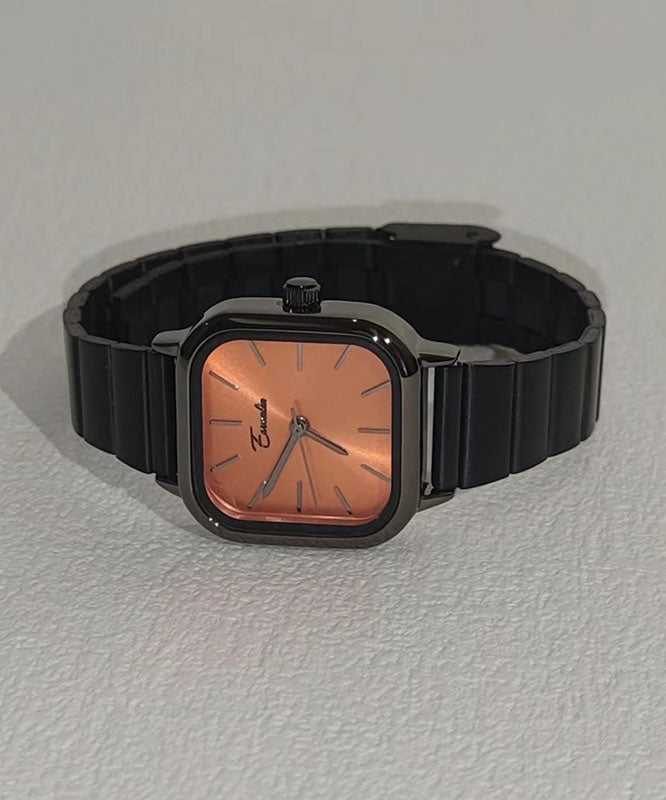 Watches Waterproof Stainless Blue Square Stylish Steel