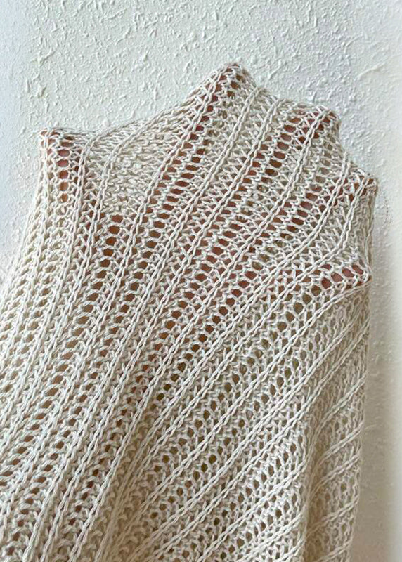 Sommer Neue Strand Aushöhlen Off Die Schulter Gestrickte Cover Up VC024