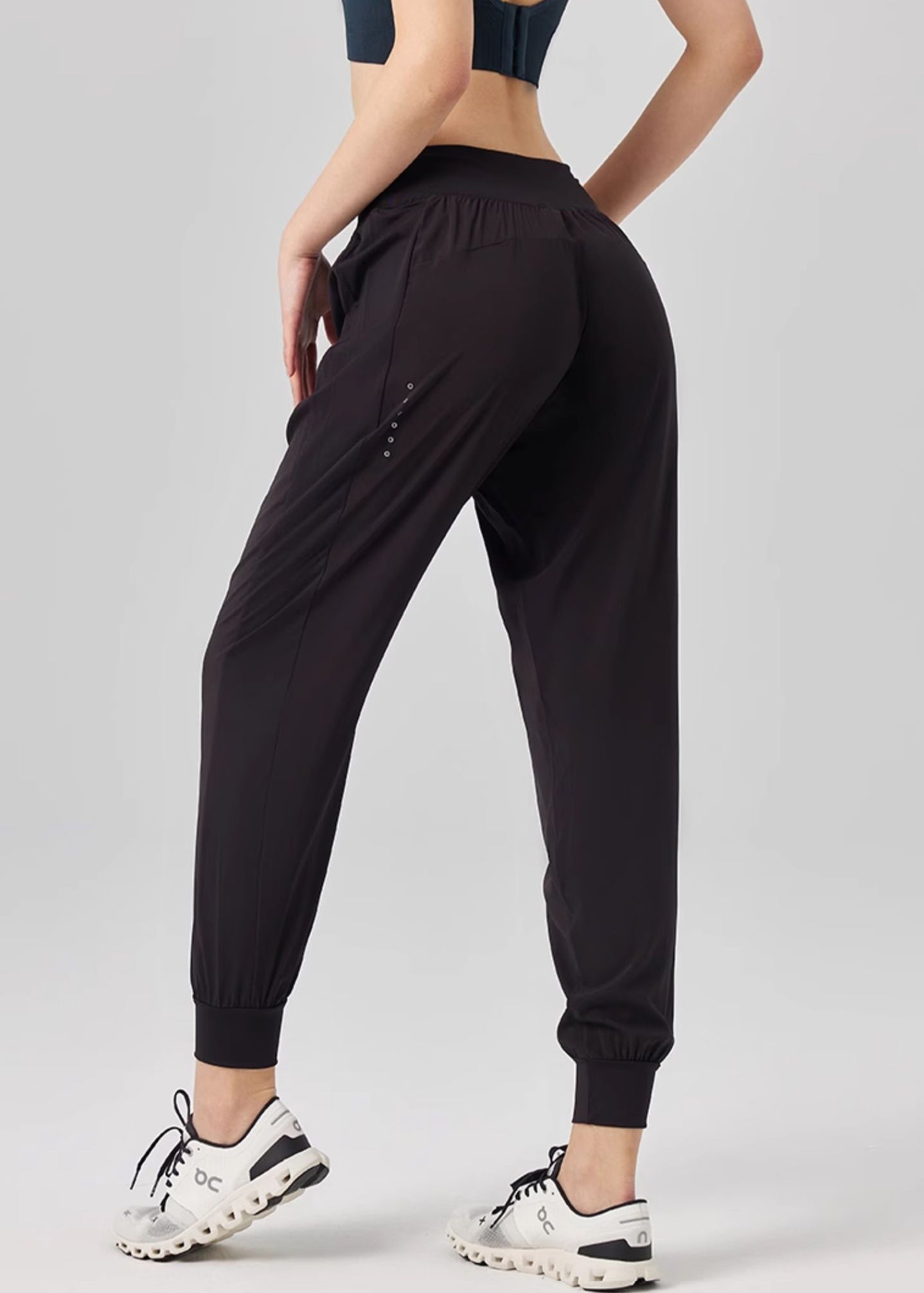 Pants Waist Unique High Black Beam Yoga