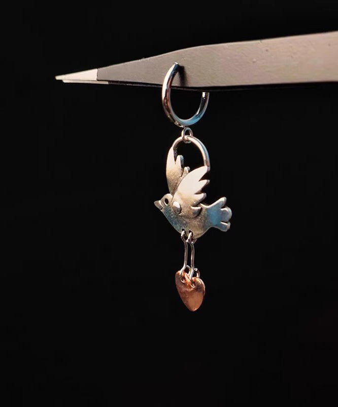 Little Love Copper Vintage Earrings Drop Brid