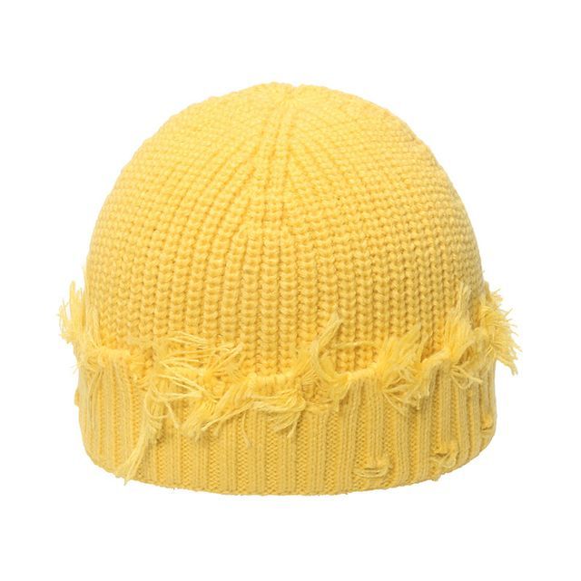 Knit Beanie Distressed