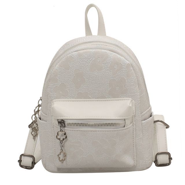 Zip Floral Backpack