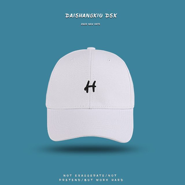 Lettering Hat Embroidered